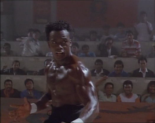 Billy Blanks: In and out of this flick in DOUBLE-TIME!