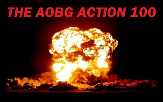 The AOBG Action 101 Stock Photo